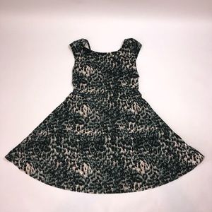 Forever 21 Plus Cheetah Print Fit & Flare Dress 1X